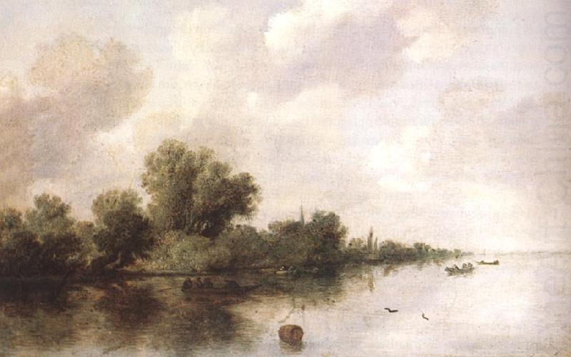 RUYSDAEL, Salomon van River Scene china oil painting image